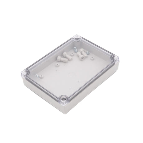 Boxco M-Series 5.12 x 7.09 x 1.38 Inches(130 x 180 x 35mm) Plastic Enclosure, IP67, IK08, ABS, Transparent Cover, Screw Type - PHOTO 1