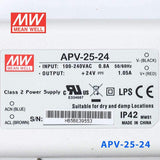 Mean Well APV-25-24 Power Supply 25W 24V - PHOTO 3