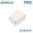 Boxco S-Series 4.92 x 6.89 x 3.94 Inches(125x175x100mm) Plastic Enclosure, IP67, IK08, PC, Grey Cover, Screw Type