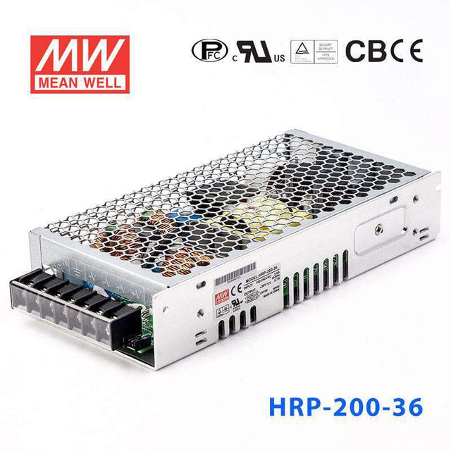 Mean Well HRP-200-36  Power Supply 205.2W 36V 5.7A