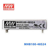 Mean Well MHB100-48S24 DC-DC Converter - 100W - 36~75V in 24V out - PHOTO 2