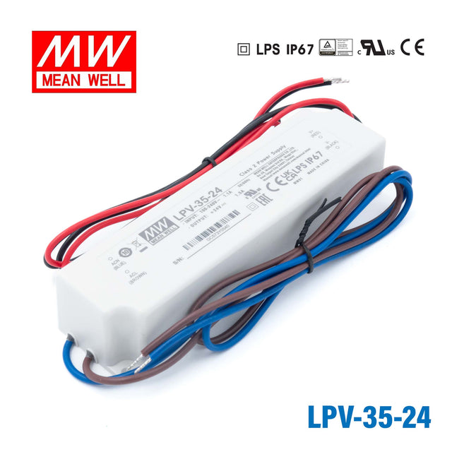 Mean Well LPV-35-24 Power Supply 35W 24V