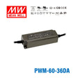 Mean Well PWM-60-36DA Power Supply 60W 36V - DALI 1.67A