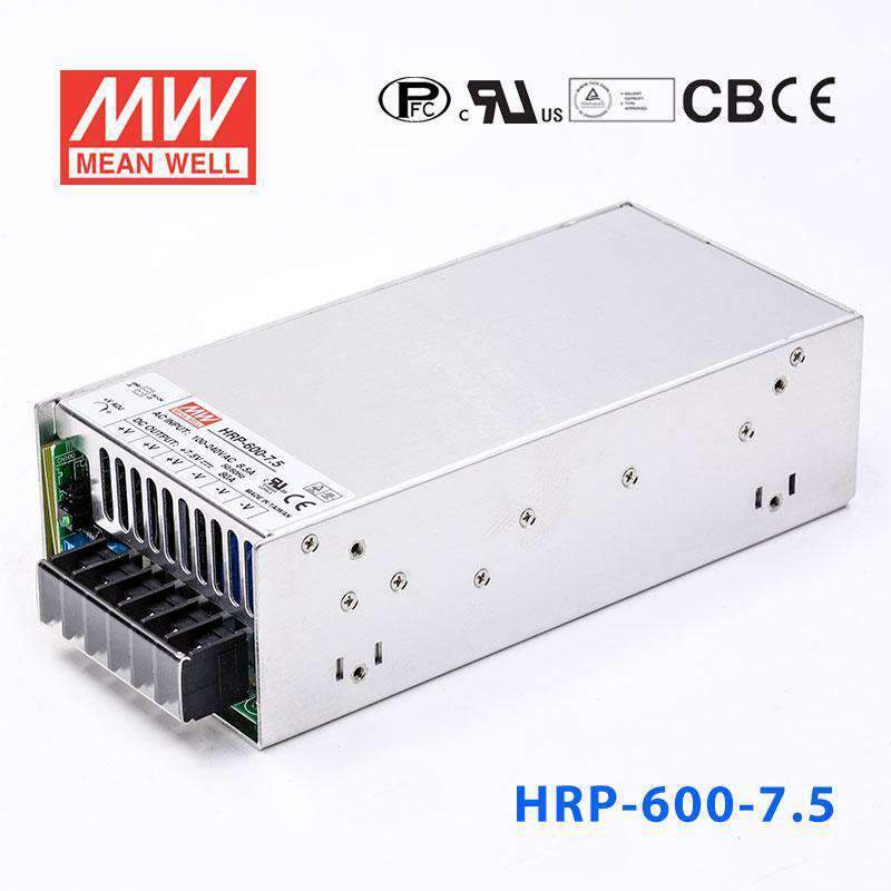 Mean Well HRP-600-7.5  Power Supply 600W 7.5V 80A