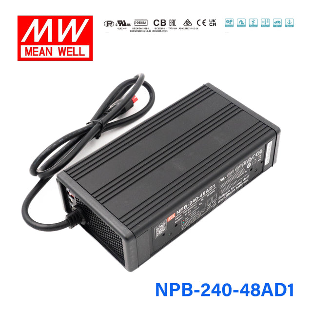 Mean Well NPB-240-48AD1 Battery Charger 240W 48V Anderson Connector 4A