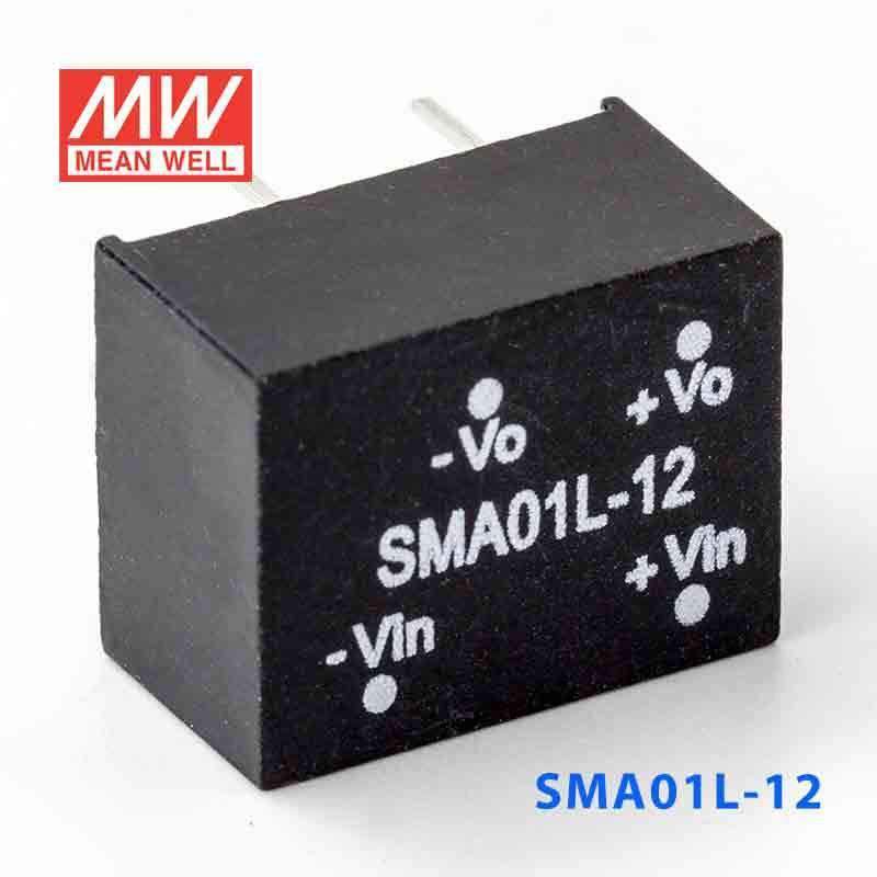 Mean Well SMA01L-12 DC-DC Converter - 1W - 4.5~5.5V in 12V out - PHOTO 3