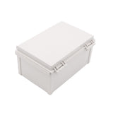 Boxco Q-Series 7.87 x 11.81 x 5.91 Inches(200 x 300 x 150mm) Plastic Enclosure, IP67, IK08, PC, Grey Cover, Plastic Hinge and Latch Type - PHOTO 1