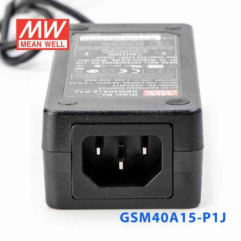 Mean Well GSM40A15-P1J Power Supply 40W 15V 2.67A - PHOTO 3