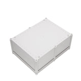 Boxco S-Series 12.99 x 16.93 x 7.09 Inches(330x430x180mm) Plastic Enclosure, IP67, IK08, PC, Grey Cover, Screw Type - PHOTO 2