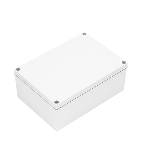 Boxco M-Series 7.09 x 10.04 x 3.94 Inches(180 x 255 x 100mm) Plastic Enclosure, IP67, IK08, ABS, Grey Cover, Screw Type - PHOTO 1
