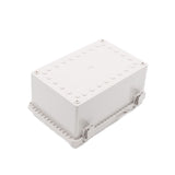 Boxco P-Series 7.48 x 11.02 x 5.51 Inches(190 x 280 x 140mm) Plastic Enclosure, IP67, IK08, ABS, Grey Cover, Molded Hinge and Latch Type - PHOTO 1
