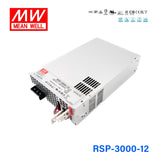 Mean Well RSP-3000-12 Power Supply 2400W 12V