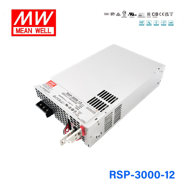 Mean Well RSP-3000-12 Power Supply 2400W 12V