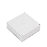 Boxco M-Series 7.09 x 7.09 x 2.36 Inches(180 x 180 x 60mm) Plastic Enclosure, IP67, IK08, PC, Grey Cover, Screw Type - PHOTO 1
