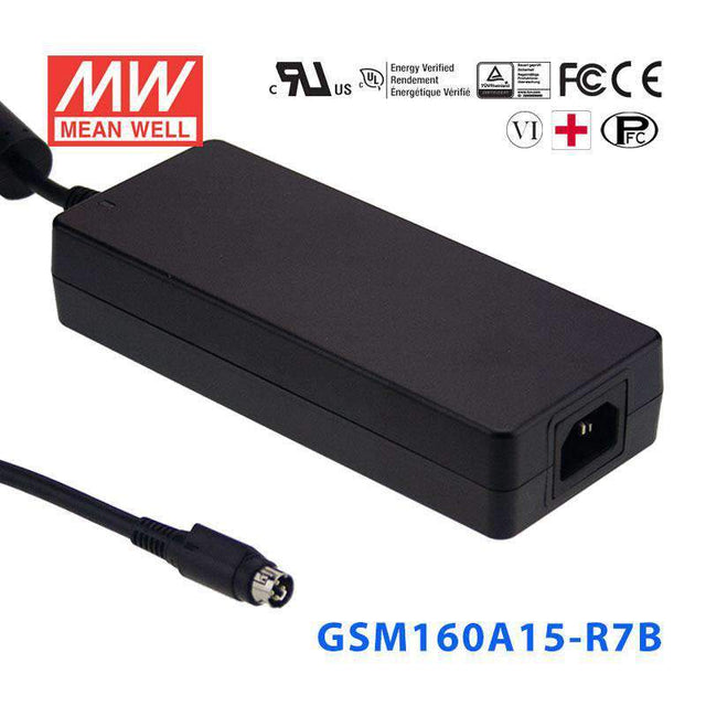 Mean Well GSM160A15-R7B Power Supply 144W 15V 9.6A