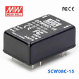 Mean Well SCW08C-15 DC-DC Converter - 8W 36~72V DC in 15V out 533mA