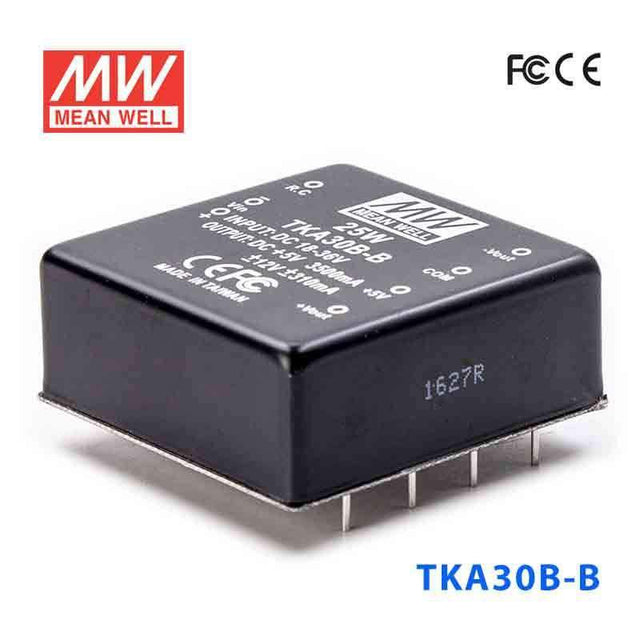 Mean Well TKA30B-B DC-DC Converter - 25W - 18~36V in ±12V out