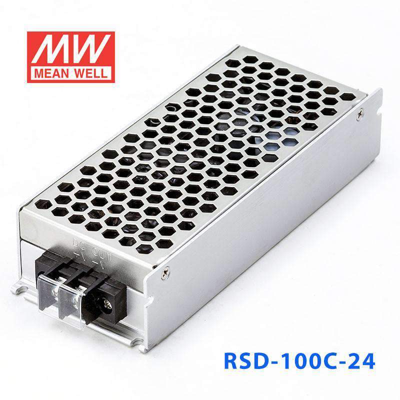 Mean Well RSD-100C-24 DC-DC Converter - 100.8W - 33.6~62.4V in 24V out 4.2A - PHOTO 3