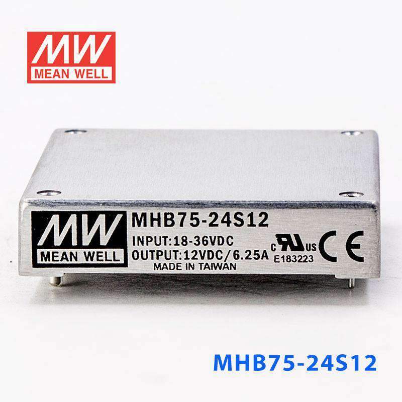 Mean Well MHB75-24S12 DC-DC Converter - 75W - 18~36V in 12V out - PHOTO 2