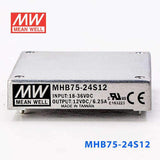 Mean Well MHB75-24S12 DC-DC Converter - 75W - 18~36V in 12V out - PHOTO 2