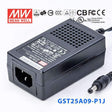 Mean Well GST25A09-P1J Power Supply 23W 9V