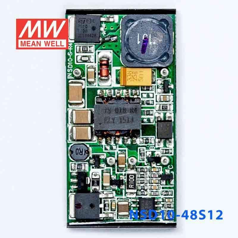 Mean Well NSD10-48S12 DC-DC Converter - 9.96W - 22~72V in 12V out 830mA - PHOTO 4