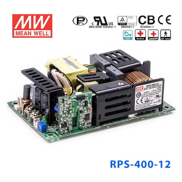 Mean Well RPS-400-12 Green Power Supply W 12V 20.8A - Medical Power Supply