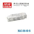 Mean Well XLC-25-12-S LED Driver 25.2W 12V with Strain-relief 2.1A