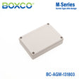 Boxco M-Series 5.12 x 7.09 x 1.38 Inches(130 x 180 x 35mm) Plastic Enclosure, IP67, IK08, ABS, Grey Cover, Screw Type