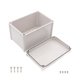 Boxco S-Series 7.48 x 11.02 x 7.09 Inches(190x280x180mm) Plastic Enclosure, IP67, IK08, ABS, Grey Cover, Screw Type - PHOTO 3