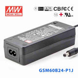 Mean Well GSM60B24-P1J Power Supply 60W 24V