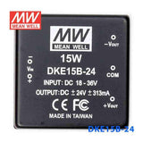 Mean Well DKE15B-24 DC-DC Converter - 15W - 18~36V in ±24V out - PHOTO 2