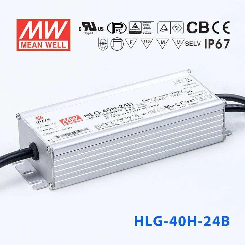 Mean Well HLG Series LED Power Supply 24V  (40~150W)