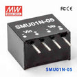 Mean Well SMU01N-05 DC-DC Converter - 1W - 21.6~26.4V in 5V out