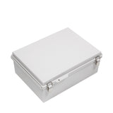 Boxco P-Series 24.80 x 32.68 x 11.22 Inches(630 x 830 x 285mm) Plastic Enclosure, IP67, IK08, PC, Grey Cover, Molded Hinge and Latch Type - PHOTO 1