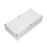 Boxco S-Series 11.02 x 22.05 x 5.12 Inches(280x560x130mm) Plastic Enclosure, IP67, IK08, ABS, Grey Cover, Screw Type - PHOTO 1