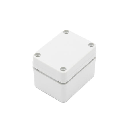 Boxco S-Series 1.97 x 2.56 x 1.77 Inches(50x65x45mm) Plastic Enclosure, IP67, IK08, ABS, Grey Cover, Screw Type - PHOTO 1