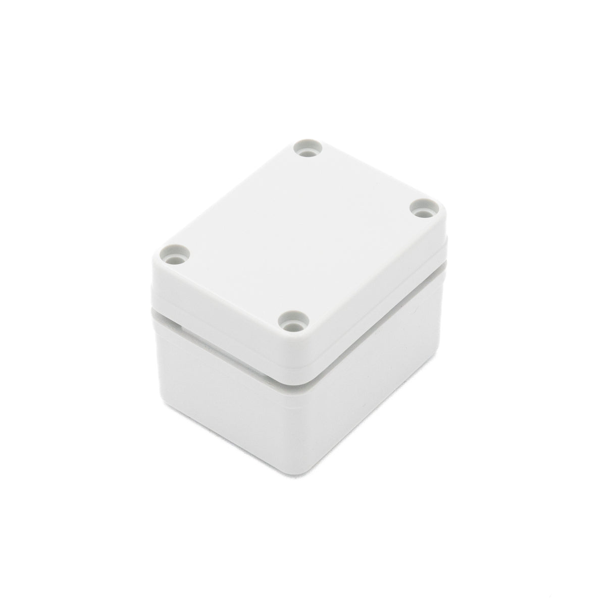 Boxco S-Series 1.97 x 2.56 x 1.77 Inches(50x65x45mm) Plastic Enclosure, IP67, IK08, PC, Grey Cover, Screw Type - PHOTO 1