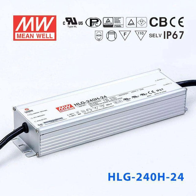 Mean Well HLG-240H-24 Power Supply 240W 24V