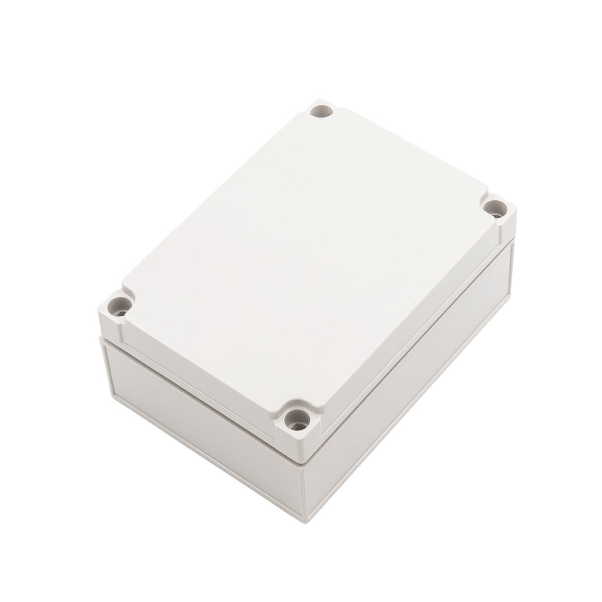Boxco S-Series 4.92 x 6.89 x 2.95 Inches(125x175x75mm) Plastic Enclosure, IP67, IK08, PC, Grey Cover, Screw Type - PHOTO 3