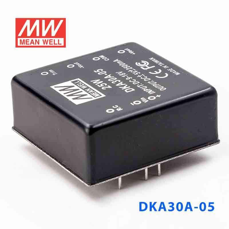 Mean Well DKA30A-05 DC-DC Converter - 25W - 9~18V in ±5V out - PHOTO 1