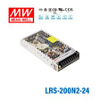 Mean Well LRS-200N2-24 Single Output High Peak Power Supply 211.2W 24V, 2 Times Peak Power 8.8A