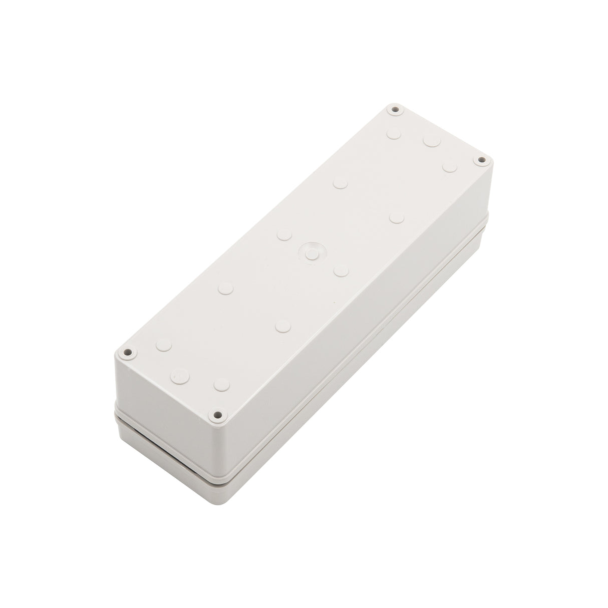 Boxco S-Series 3.15 x 9.84 x 2.76 Inches(80 x 250 x 70mm) Plastic Enclosure, IP67, IK08, PC, Grey Cover, Screw Type - PHOTO 3