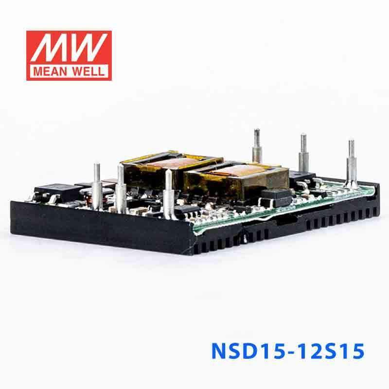 Mean Well NSD15-12S15 DC-DC Converter - 15W - 9.4~36V in 15V out 1A - PHOTO 3