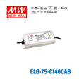 Mean Well ELG-75-C1400AB Power Supply 75W 1400mA - Adjustable and Dimmable