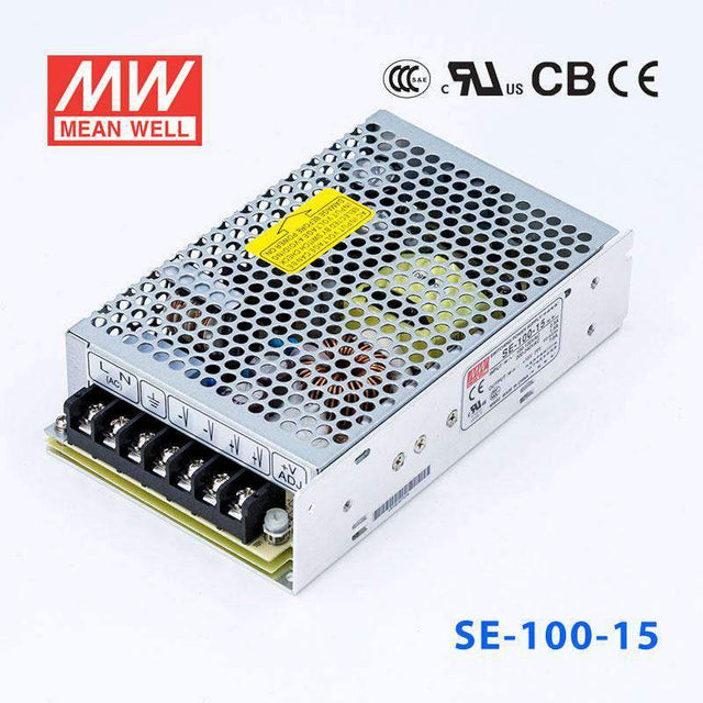 Mean Well SE-100-15 Power Supply 100W 15V 7A