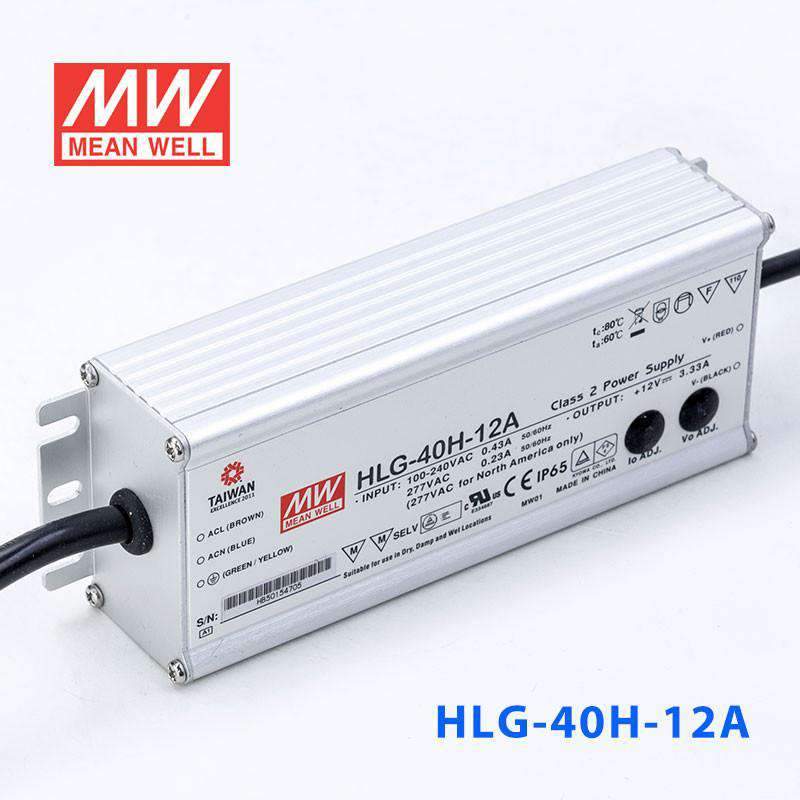 Mean Well HLG-40H-12A Power Supply 40W 12V - Adjustable - PHOTO 1
