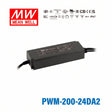 Mean Well PWM-200-24DA2 Power Supply 200W 24V DALI2 8.3A