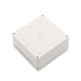 Boxco S-Series 5.91 x 5.91 x 2.95 Inches(150x150x75mm) Plastic Enclosure, IP67, IK08, PC, Grey Cover, Screw Type - PHOTO 1