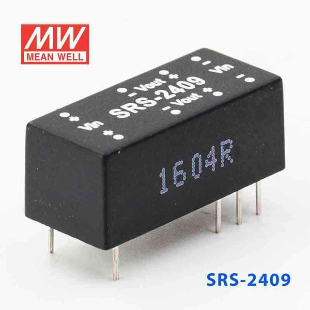 Mean Well SRS-2409 DC-DC Converter - 0.5W - 21.6~26.4V in 9V out